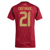 Camisa de time de futebol Bélgica Timothy Castagne #21 Replicas 1º Equipamento Feminina Europeu 2024 Manga Curta